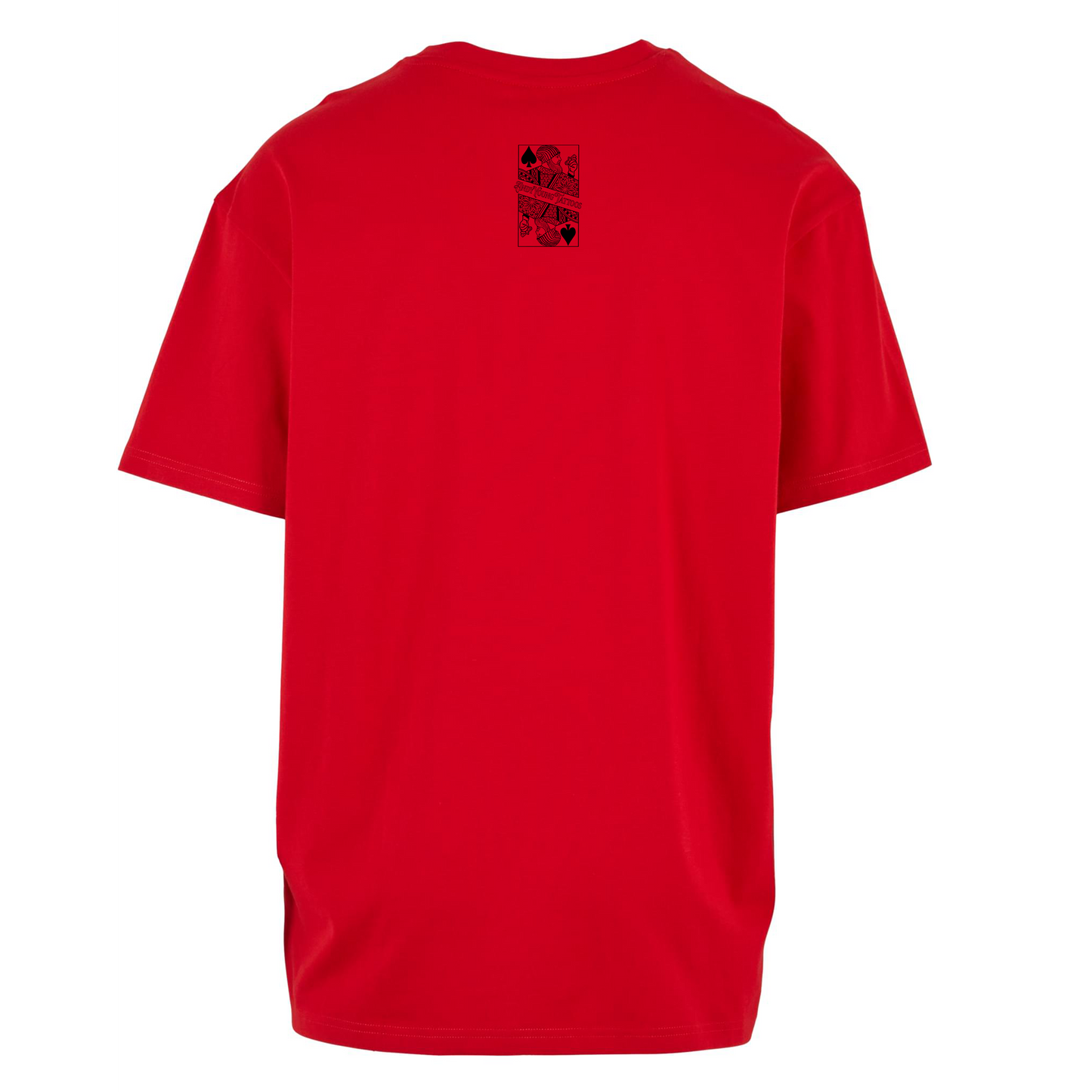 Daruma | Oversized City Red T-Shirt