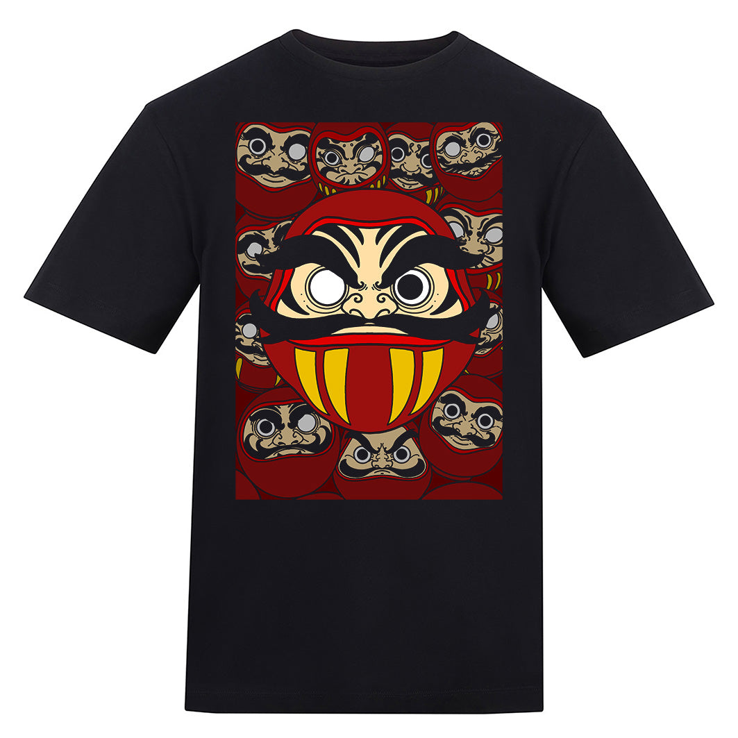 Daruma  | Regular Fit Black T-Shirt