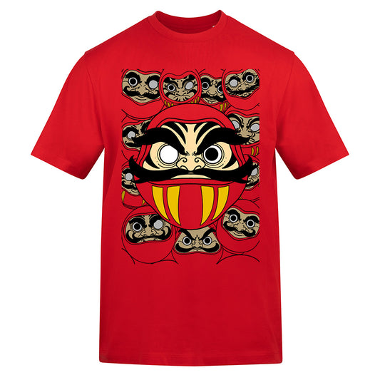 Daruma  | Regular Fit Fire Red T-Shirt