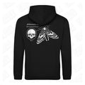 Deaths Head Hawkmoth | Black Hoodie - Wrong Crowd Artist merch