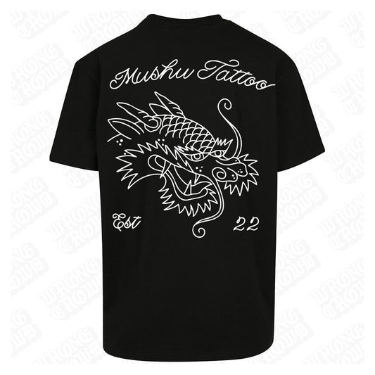 Dragon | Oversized Black T-Shirt