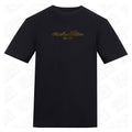 Dragon Gold | Regular Fit Black T-Shirt
