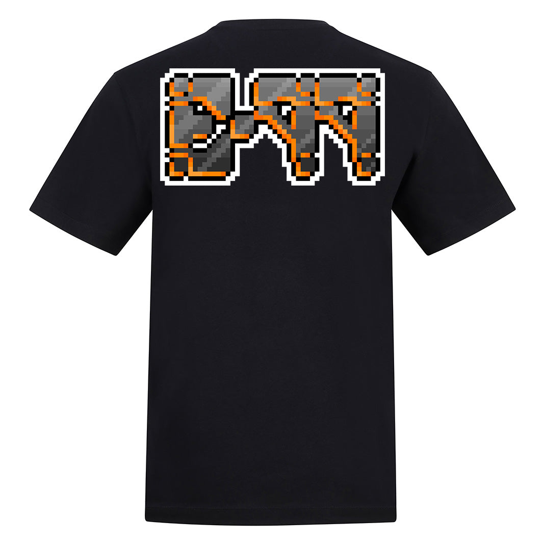 E-99 | Regular Fit Black T-Shirt