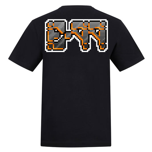 E-99 | Regular Fit Black T-Shirt