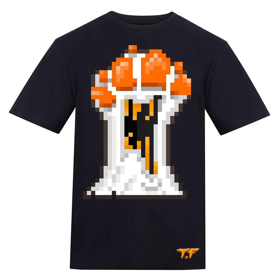 E-99 | Regular Fit Black T-Shirt