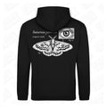 Emperor Moth | Black Hoodie - Wrong Crowd Artist merch