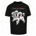Fierce & Fabulous | Oversized Black T-Shirt - Wrong Crowd Artist merch