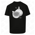 Fig Pun | Oversized Black T-Shirt - Wrong Crowd Artist merch