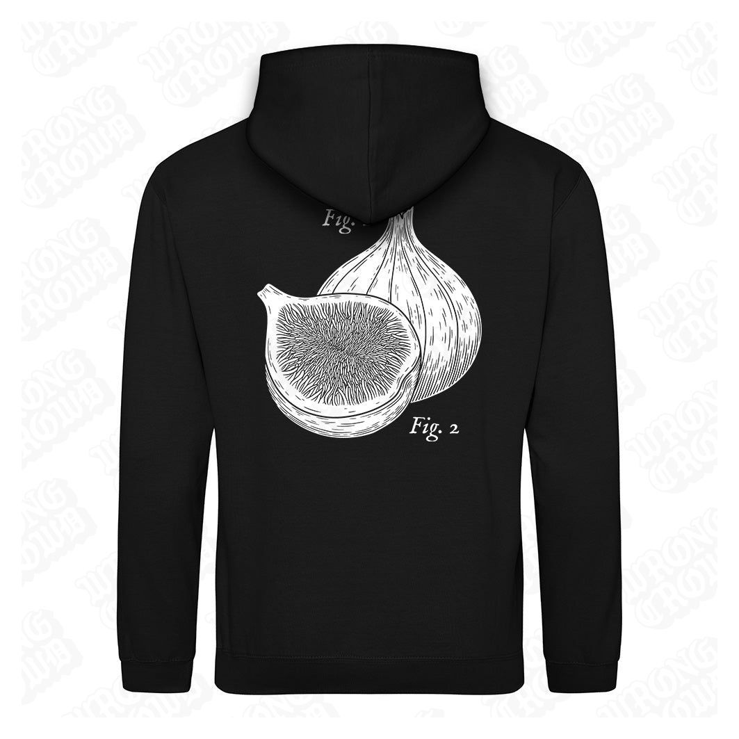 Fig Pun | Black Hoodie - Wrong Crowd Artist merch