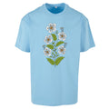 Flower | Oversized Baltic Blue T-Shirt