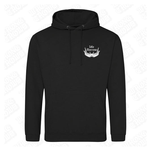 Frog Skeleton | Black Hoodie - Wrong Crowd Artist merch