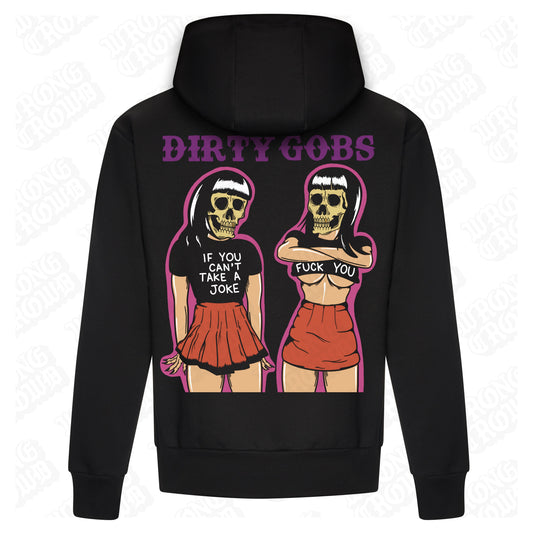 Fuck You | Black Premium Midweight Hoodie - Wrong Crowd Artist merch