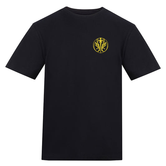 Geisha  | Regular Fit Black T-Shirt