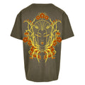 Geisha | Oversized Olive T-Shirt