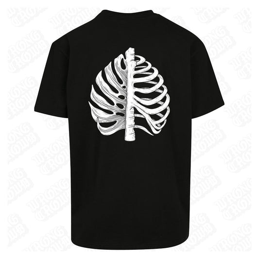 Growing Pains | Oversized Black T-Shirt - Wrong Crowd Artist merch
