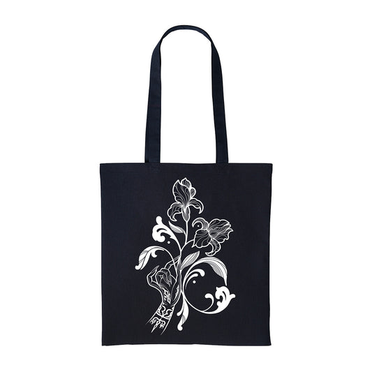 Hand of Peace | Black Shopper Tote Bag