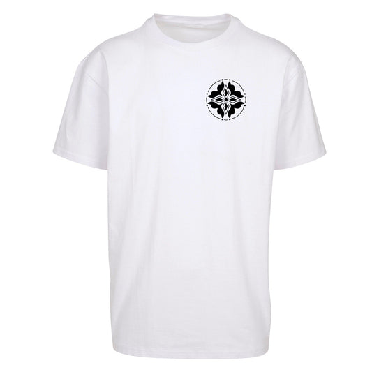 Hand of Peace | Oversized White T-Shirt