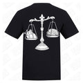 Heavy Heart | Regular Fit Black T-Shirt - Wrong Crowd Artist merch