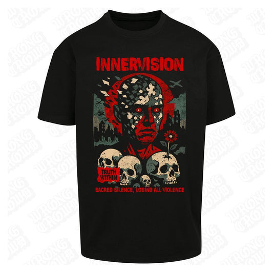 Innervision | Oversized Black T-Shirt