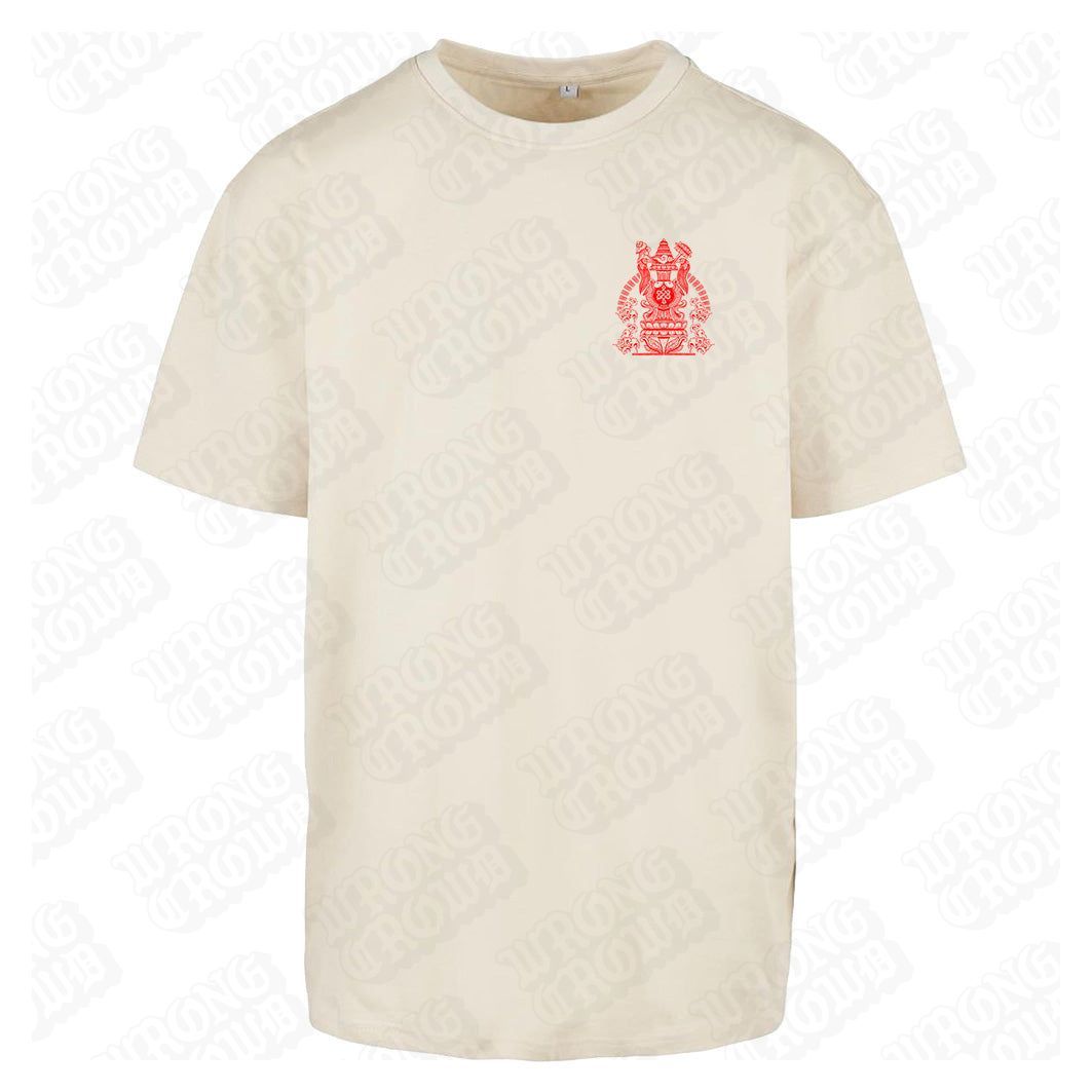 Kalash | Oversized T-Shirt (Available in 4 Colours) - Wrong Crowd Artist merch