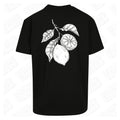 Lemon Branch | Oversized Black T-Shirt - Wrong Crowd Artist merch