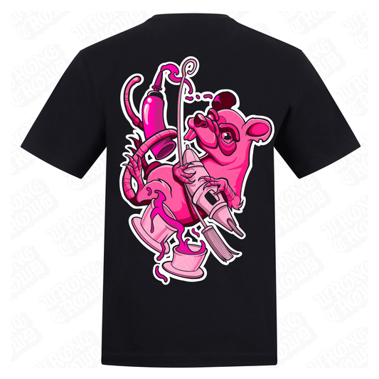 Rat | Regular Fit Black T-Shirt