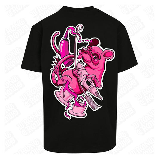 Rat | Oversized Black T-Shirt
