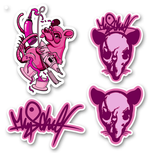 Mischief Tattoo | Die Cut Sticker Pack
