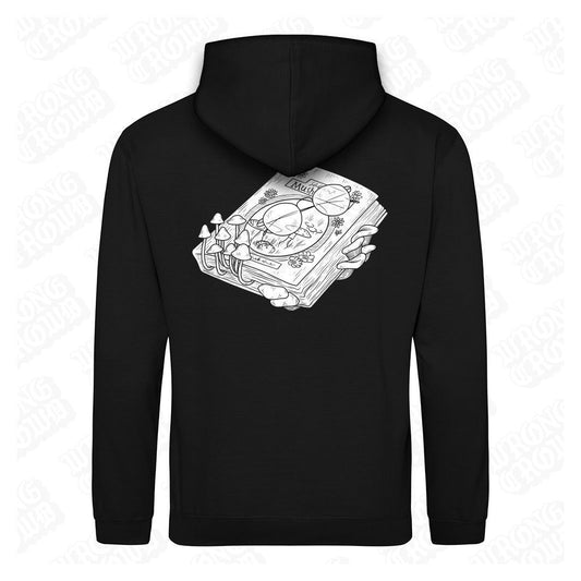 Mushroom Study | Black Hoodie - Wrong Crowd Artist merch