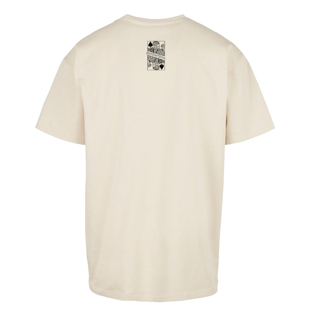 Oni Demon | Oversized Sand T-Shirt