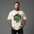 Oni Demon | Oversized Sand T-Shirt