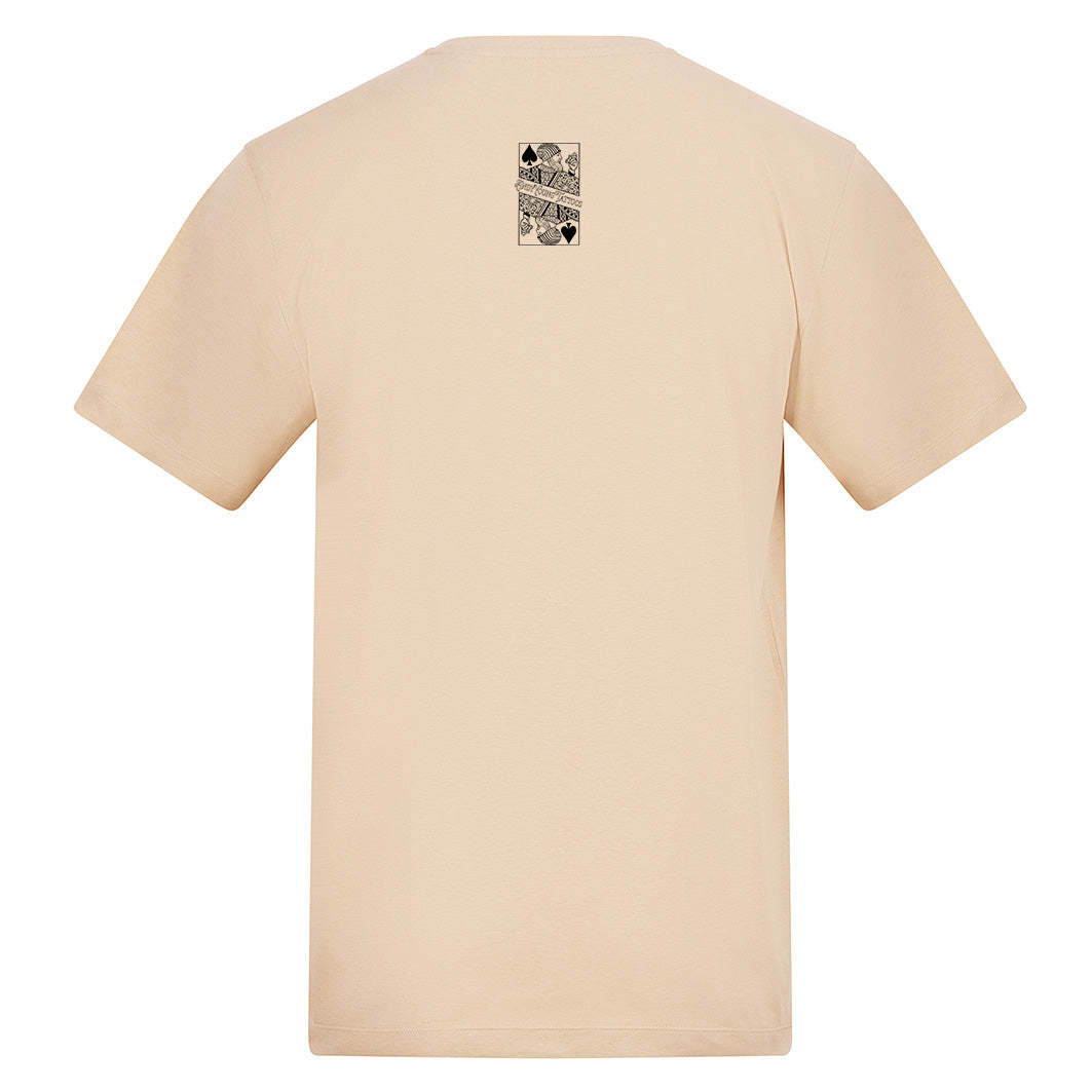 Oni Demon  | Regular Fit Sand T-Shirt