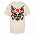 OniKitsune | Oversized Sand T-Shirt - Wrong Crowd Artist merch