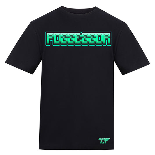 P055E550R Phases | Regular Fit Black T-Shirt