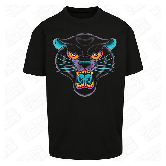 Pantha | Oversized Black T-Shirt