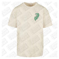 Panther | Oversized Sand T-Shirt - Wrong Crowd Artist merch