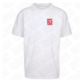 Road to Hell | Oversized White T-Shirt
