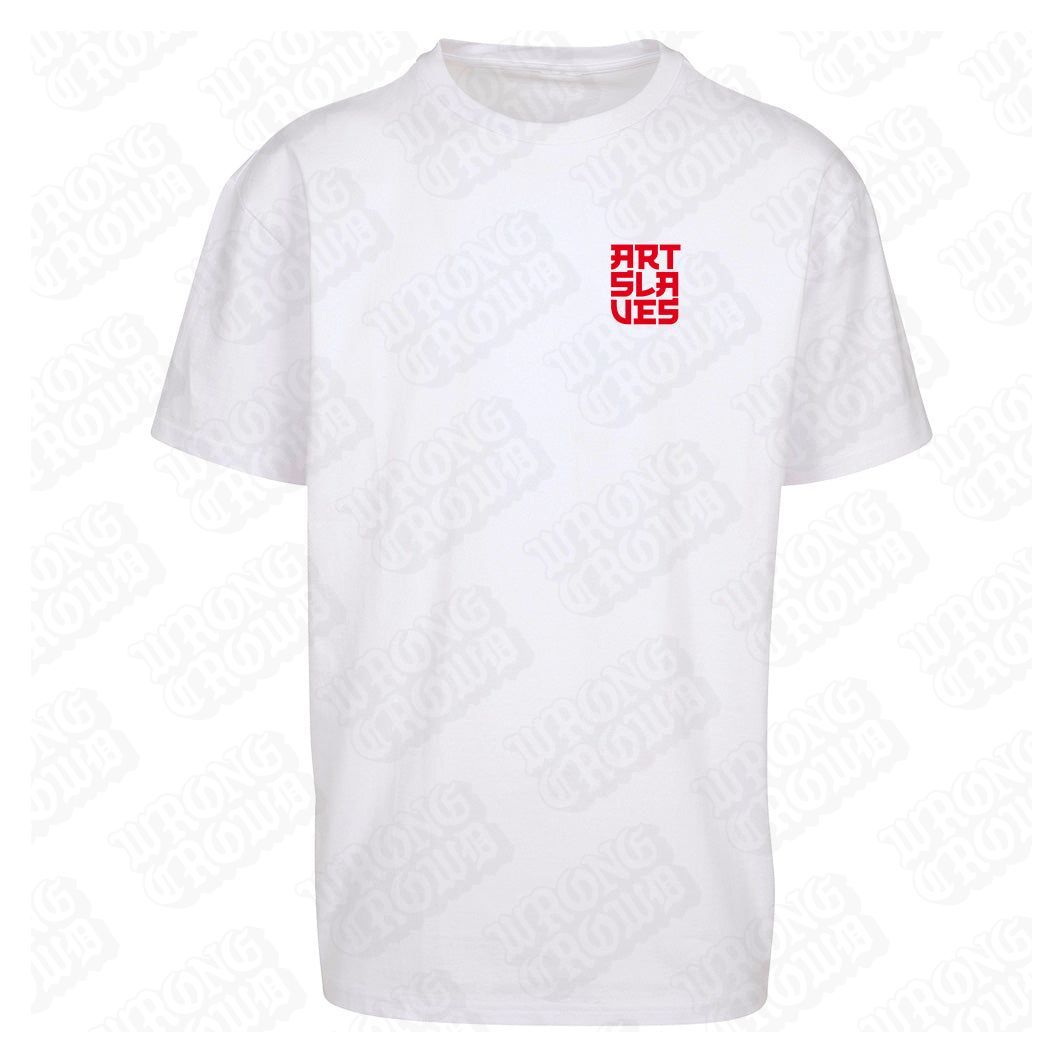 Road to Hell | Oversized White T-Shirt