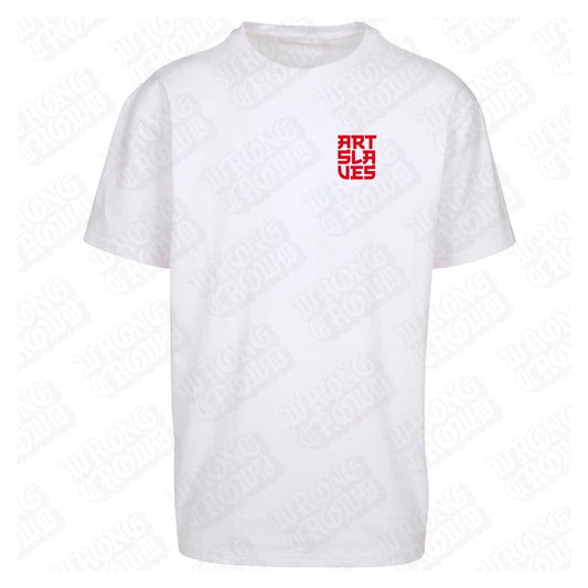 Road to Hell | Oversized White T-Shirt