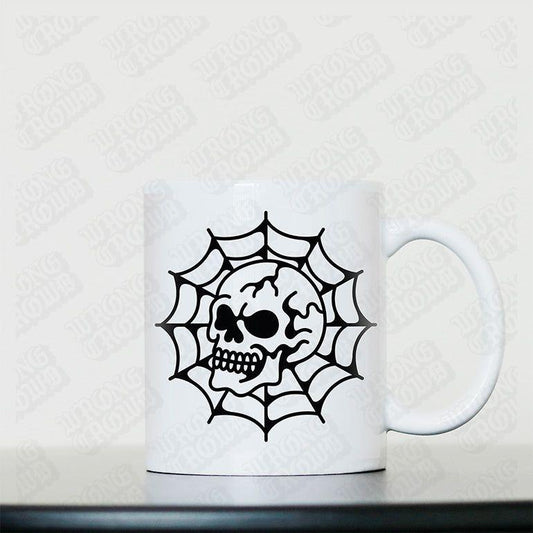 Skull Web | 11oz Mug - Wrong Crowd Artist merch
