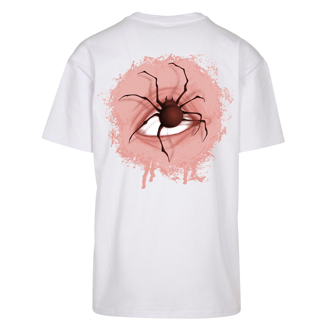Spider Eye | Oversized White T-Shirt