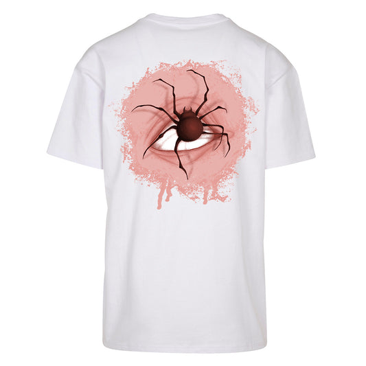 Spider Eye | Oversized White T-Shirt