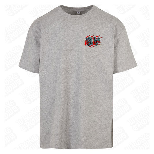 T2 Stepment Day | Oversized Grey T-Shirt