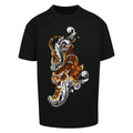 Tiger | Oversized Black T-Shirt