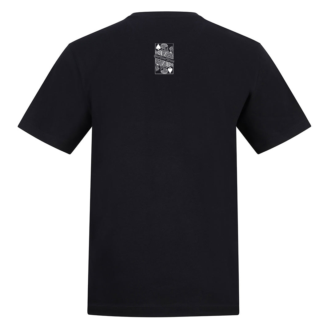 Tiger | Regular Fit Black T-Shirt
