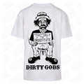 Too Ugly To Prostitue | Premium Oversized White Thugger T-Shirt - Wrong Crowd Artist merch