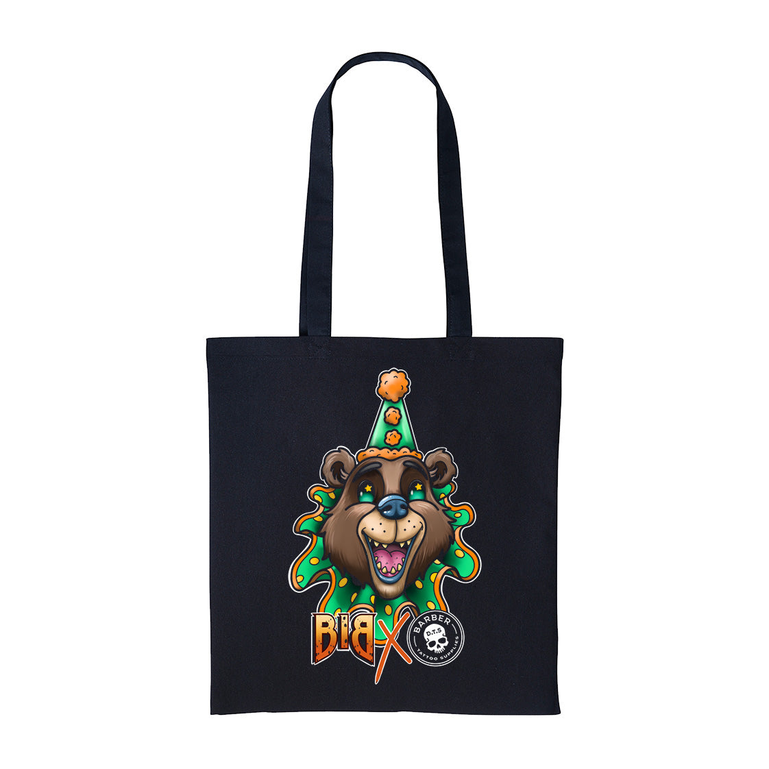 Big Ink Bash | Black Shopper Tote Bag