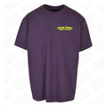 Toxic Skull | Oversized Purple Night T-Shirt - Wrong Crowd Artist merch