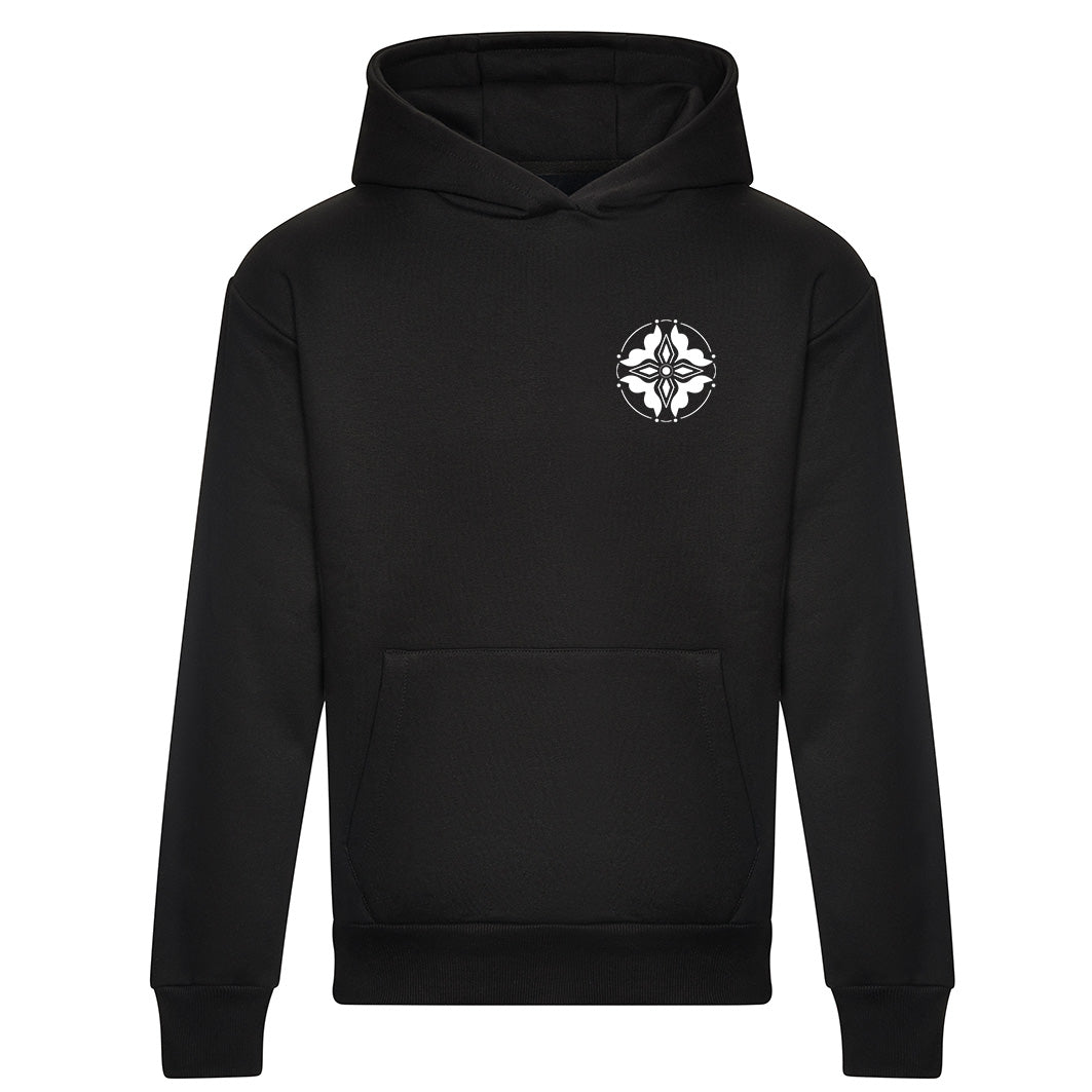 Twin Flight | Black Hoodie