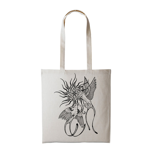 Twin Flight | Natural Shopper Tote Bag